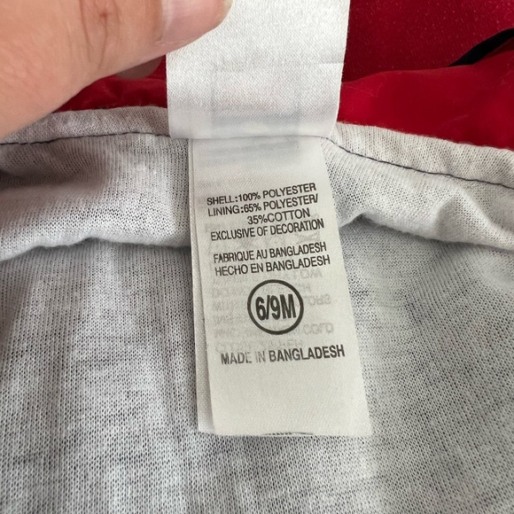 NFL New England Patriots Outerwear Jumpsuit Coverall 6-9M - Picture 4 of 5